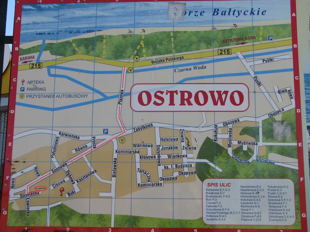 Krzywy Domek W Ostrowie Morza Brzeg Ostrowo  Exterior photo